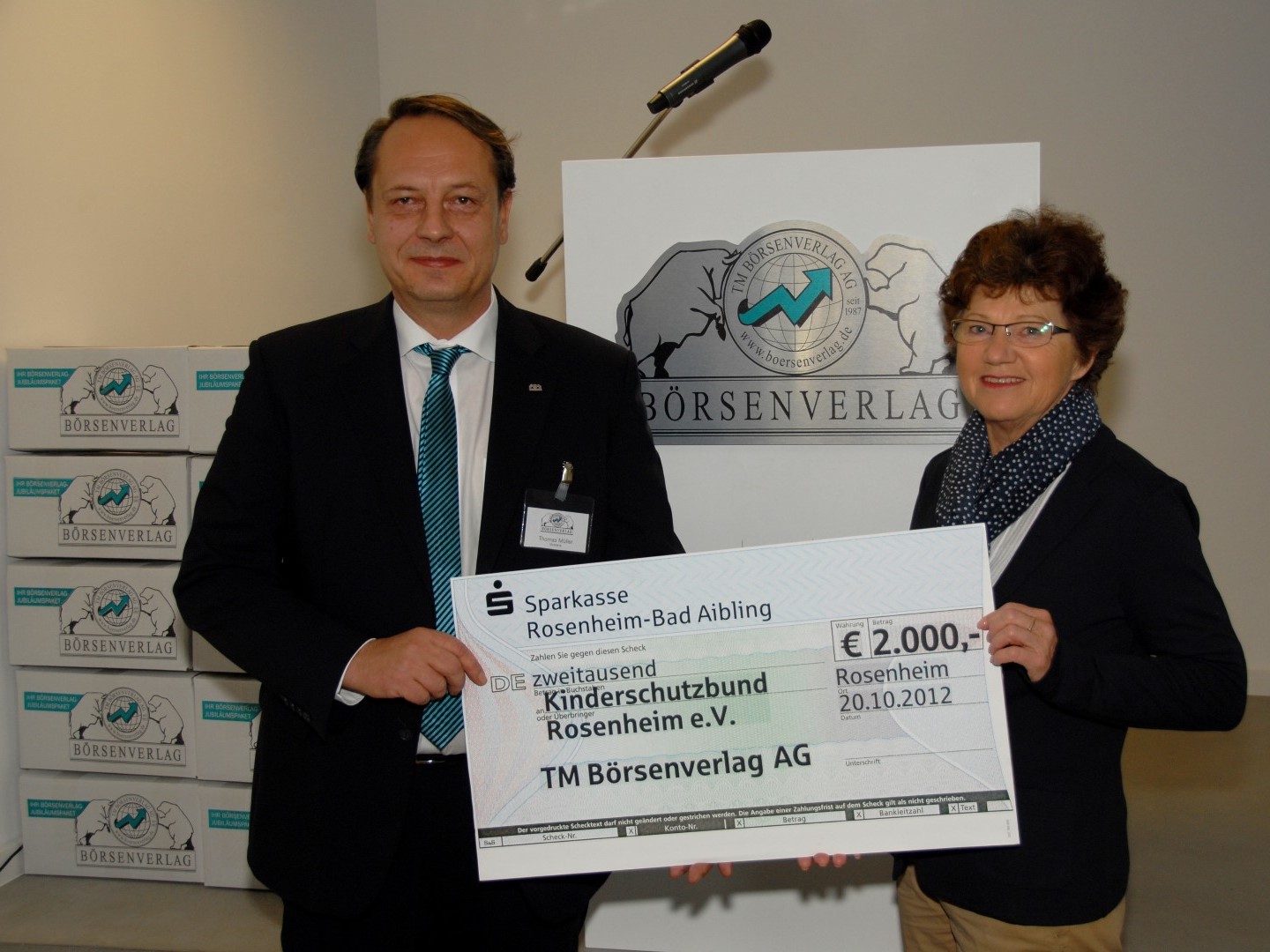 2.000 Euro Kinderschutzbund Rosenheim e.V.