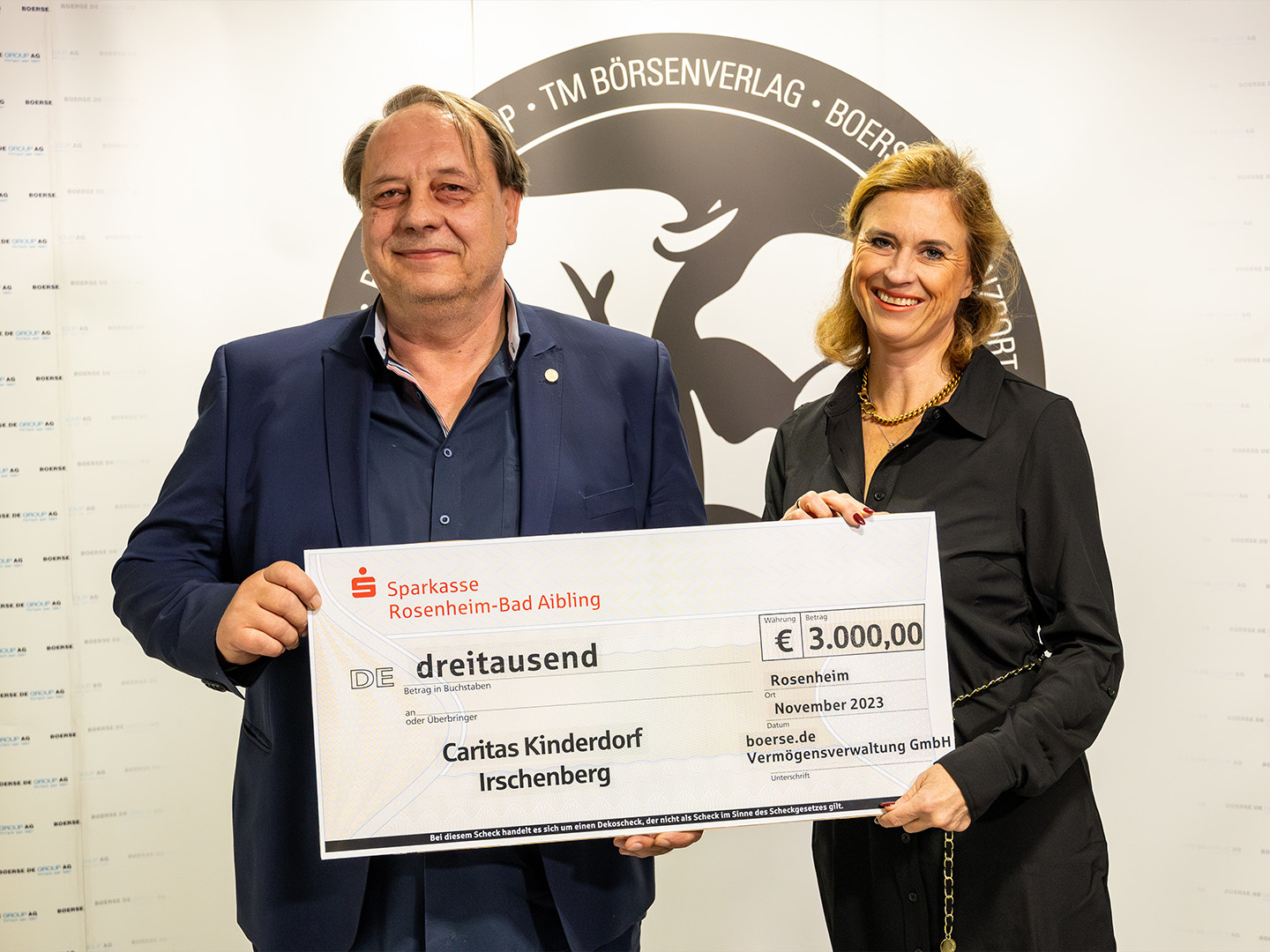 3.000 Euro für das Caritas Kinderdorf Irschenberg 2023