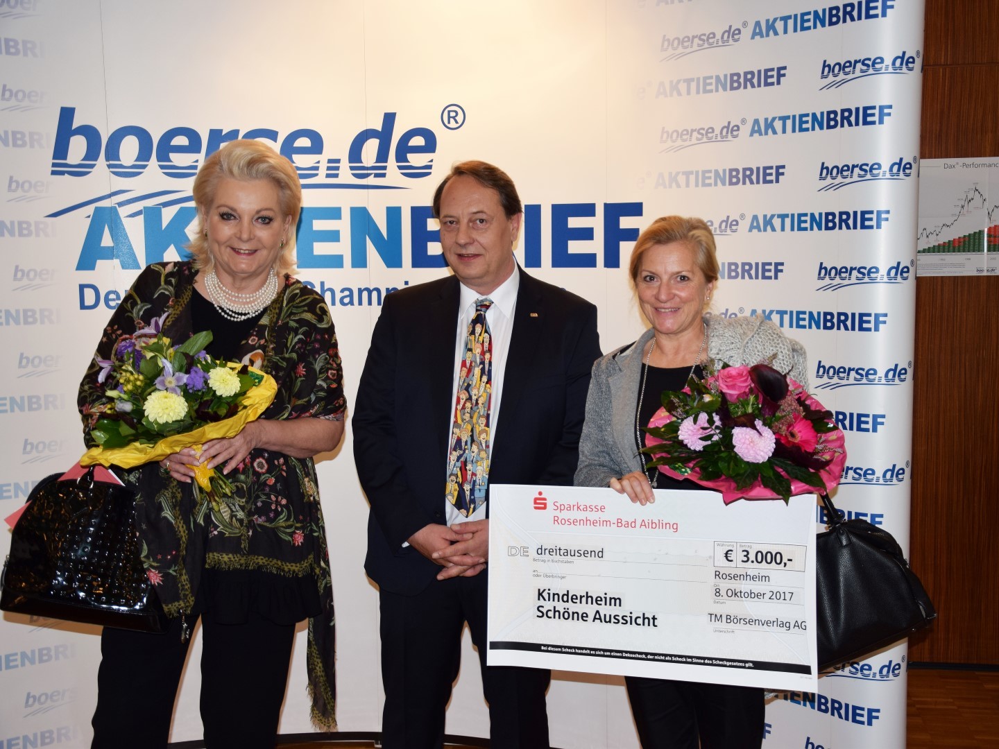 3000 Euro an das Kinderheim „Schöne Aussicht“