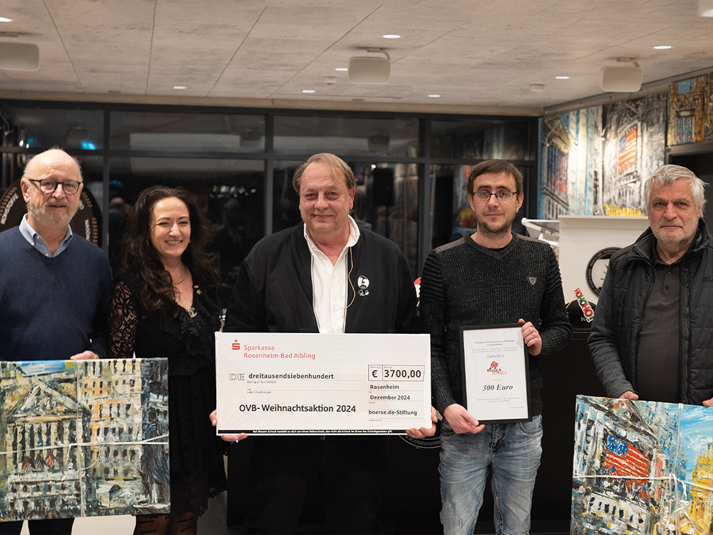 3.700 Euro für die OVB-Weihnachtsaktion 2024